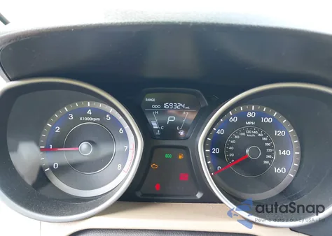 2013 Hyundai Elantra Gls из США, поврежденный, VIN KMHDH4AE4DU760793